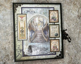 Wizard Academy Scrapbook Photo Album