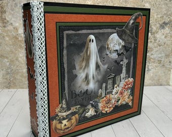 Boo! To You Halloween Scrapbook Photo Album