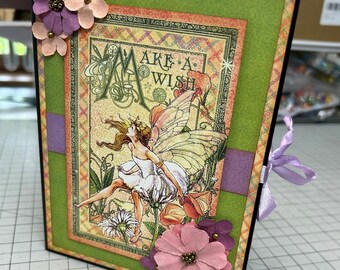 Make A Wish Fairy Scrapbook Photo Album