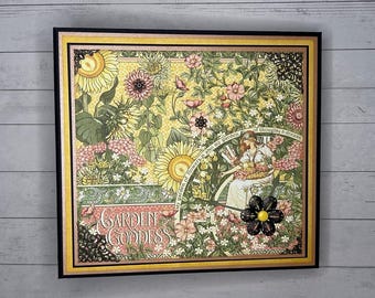 Garden Goddess Scrapbook Photo Album