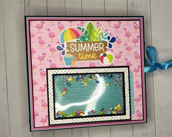Summer Time Shaker Scrapbook Photo Album