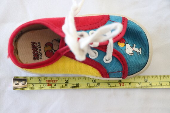 MINT 1956 Peanuts Snoopy Children Shoes Sneakers … - image 7