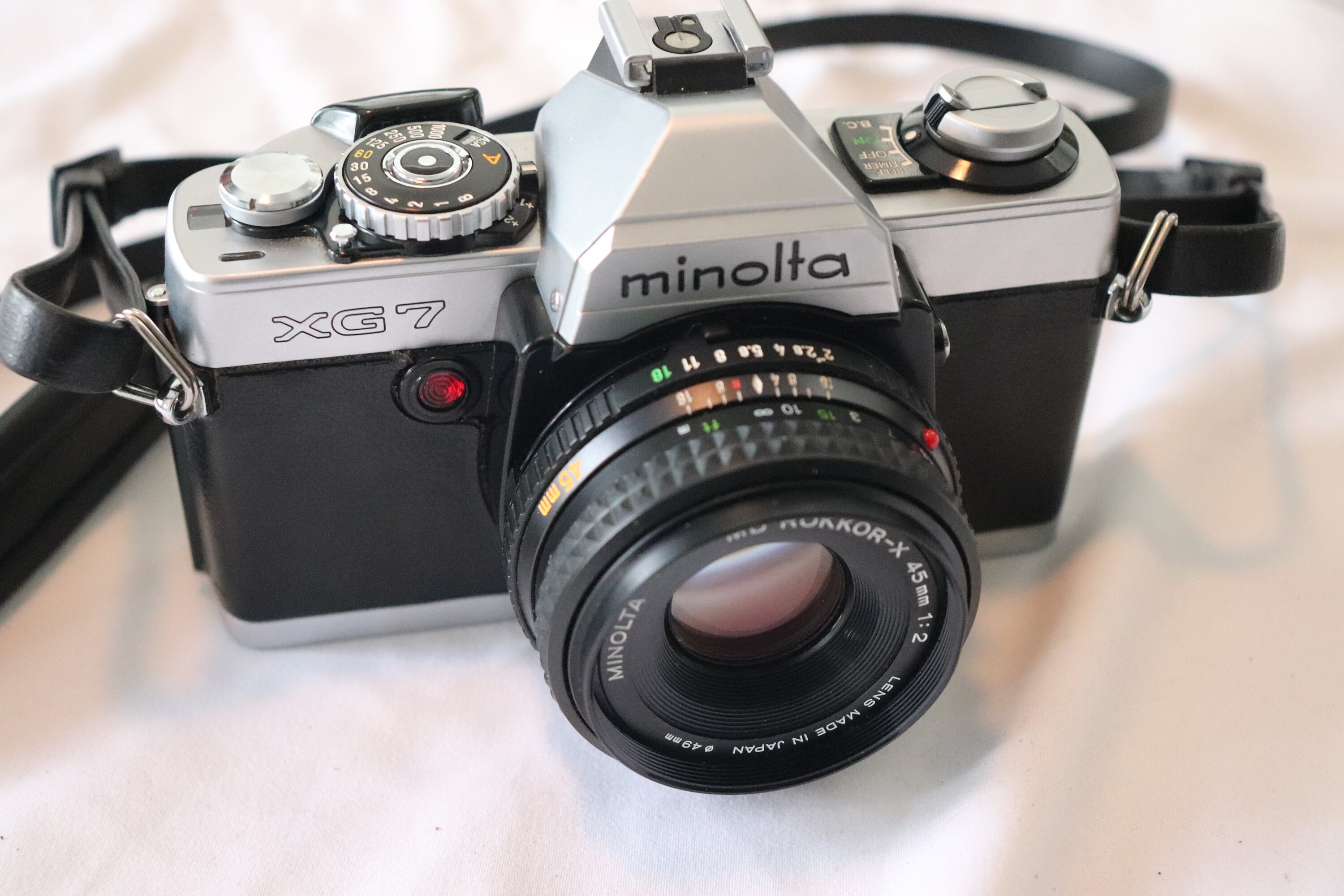 Minolta XG7 45mm Lens 35mm Vintage Film Camera SLR xg7 Etsy