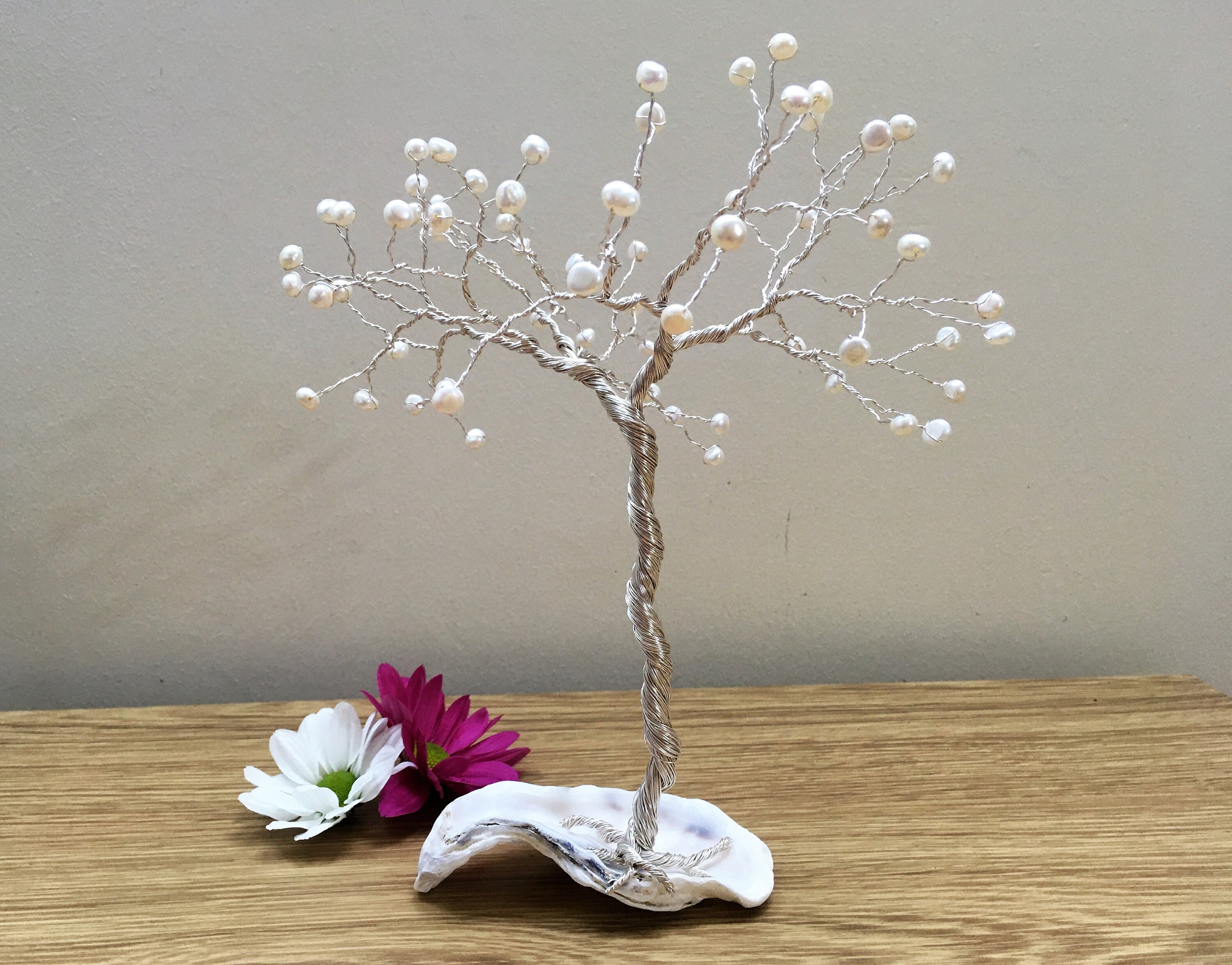 Pearl Tree Sculpture. Pearl Wedding Anniversary Gift 30th Etsy UK