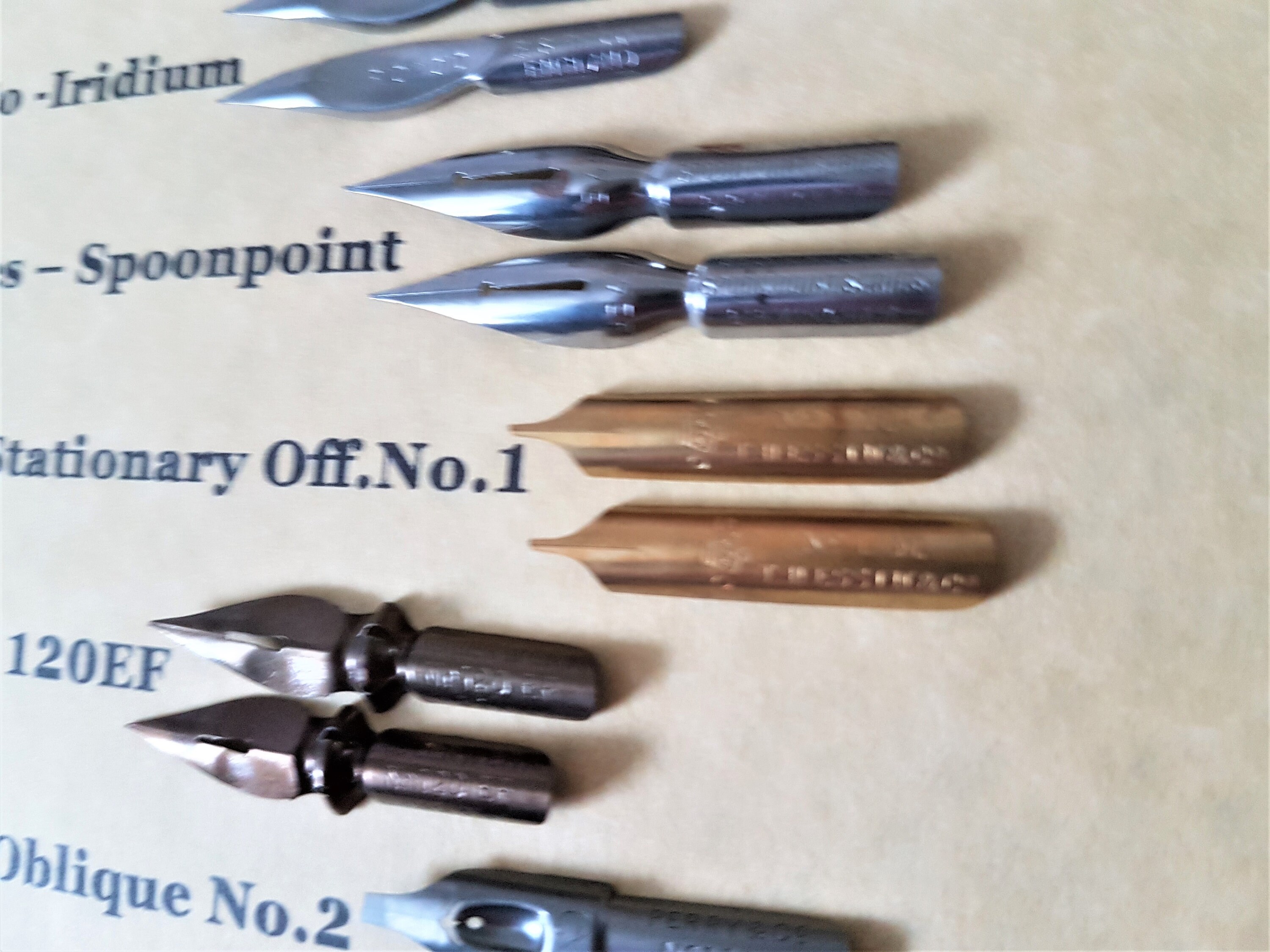 Dip pen nib packs of 2 choice of 9 different vintage packs of Etsy