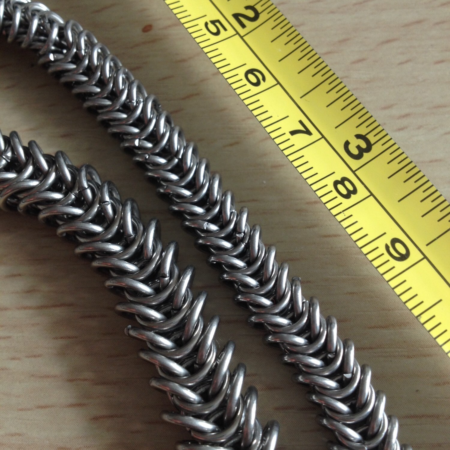 Steel Chainmaille Bracelet Men's Stainless Steel - Etsy