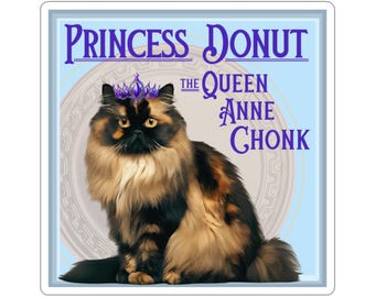 Princess Donut Sticker | Dungeon Crawler Carl Fan Art
