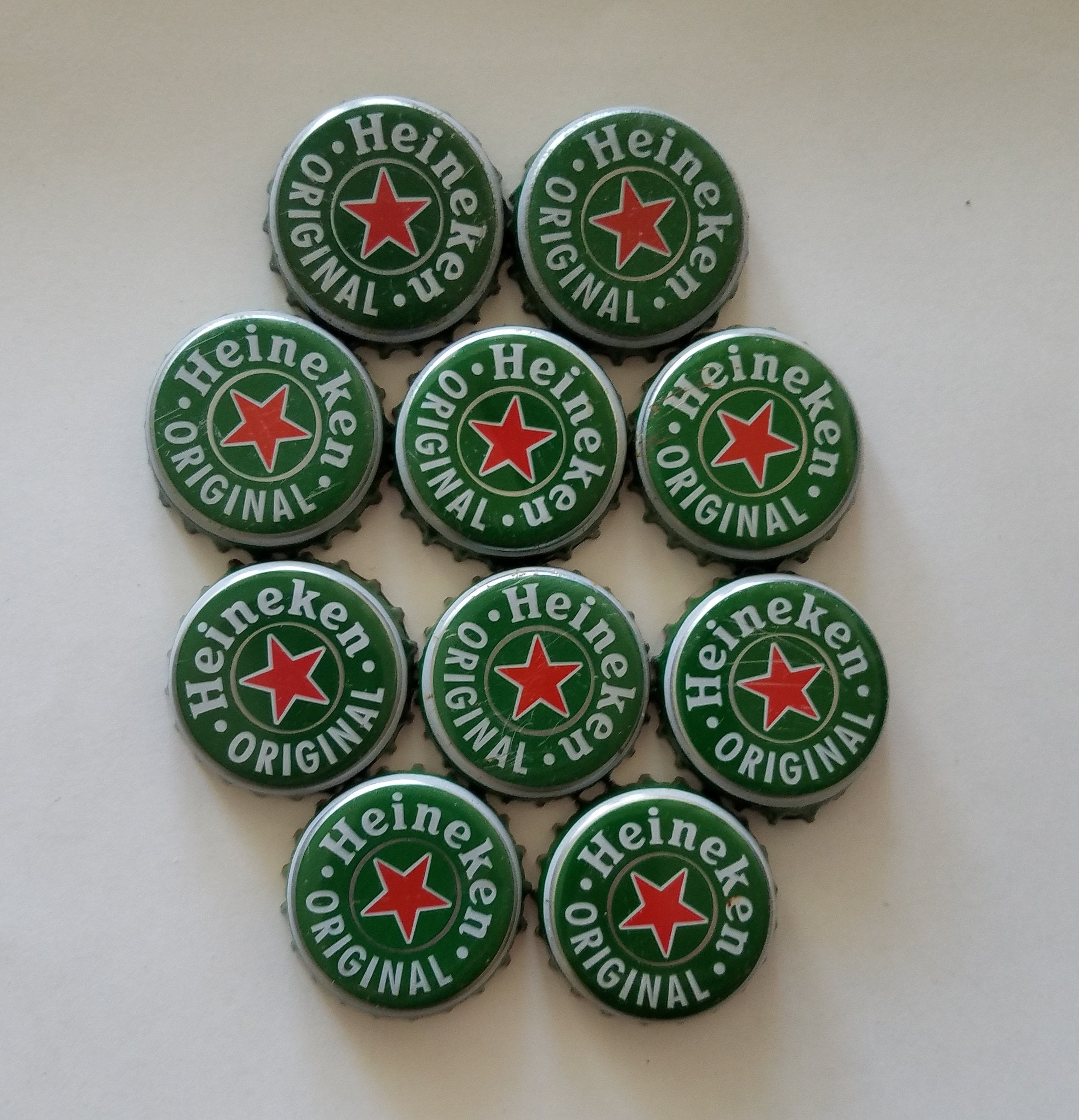Lots of 10 / 20 Beer Drink Used Bottle Caps Corona Heineken Etsy