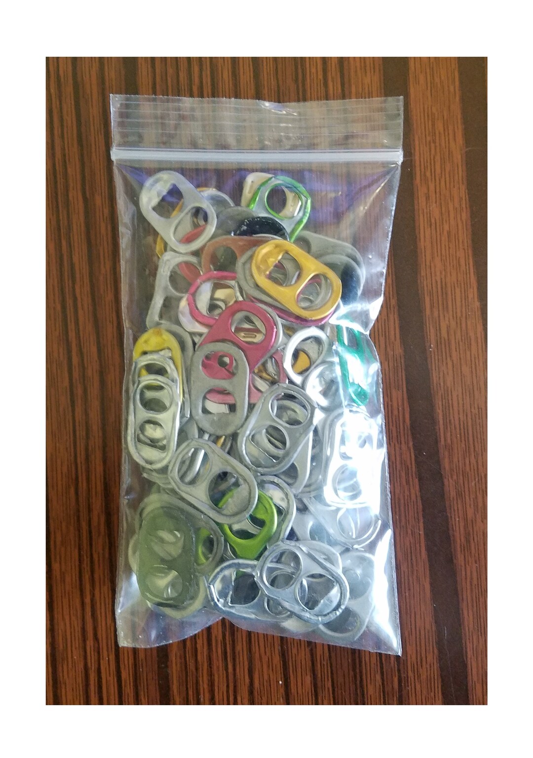 100 Aluminum Pop Soda Beer Can Tabs Silver Colors for Crafts Etsy