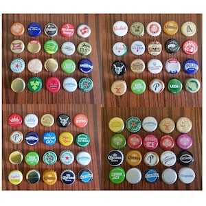 Lot of 20 Assorted Mix Collectable Beer Drink Used Bottle Caps