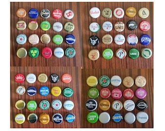 Lot of 20 Assorted Mix Collectable Beer Drink Used Bottle Caps