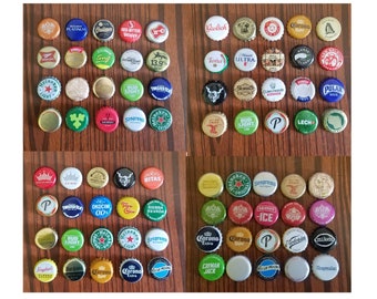 Lot of 20 Assorted Mix Collectable Beer Drink Used Bottle Caps