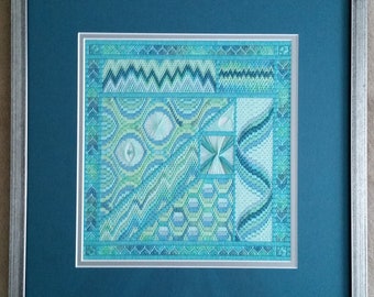 Bermuda Holiday - a design in Bargello