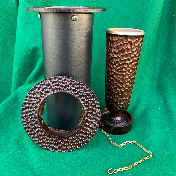 Bronze Grave Marker With Vase Etsy