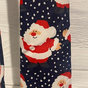 Vintage Christmas tie santa