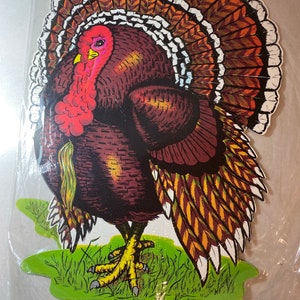 Pricedrop Beistle Tissue Paper Turkey, Thanksgiving Die Cut, Retro  Thanksgiving Decorations, Thanksgiving Decorations, Beistle Thanksgiving 