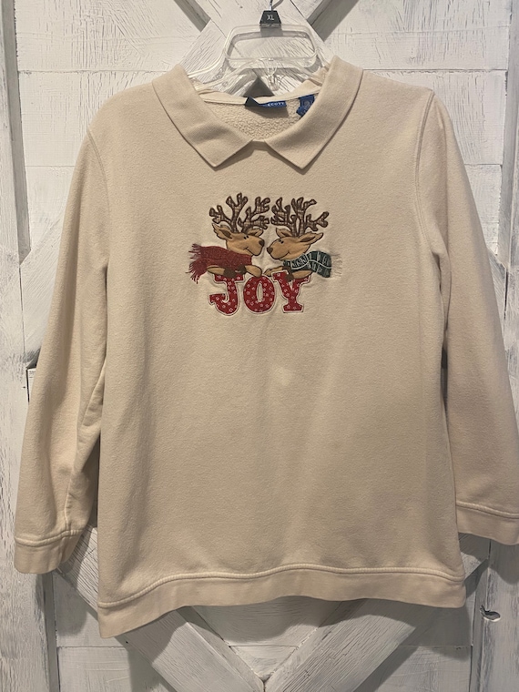 Vintage Karen Scott Christmas sweatshirt