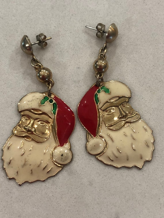 Santa Earrings - image 5