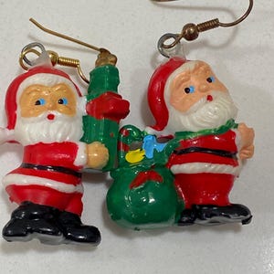 Vintage Christmas earrings