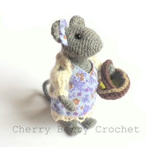 Tooth fairy Mouse toy PDF Crochet / Sewing Pattern
