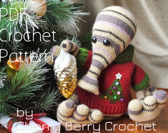 Christmas monster PDF Crochet Pattern