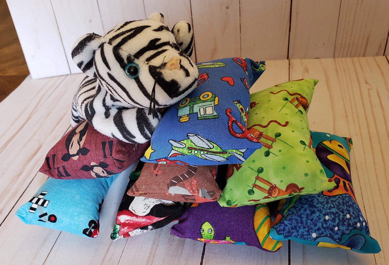 Catnip Pillow Cat Nip Toy Kitty Gift Cotton Kitten Toy Etsy