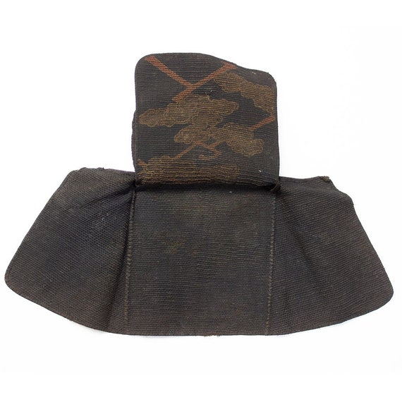 Sashiko Fireman's Hat with Tsutsugaki Lightning