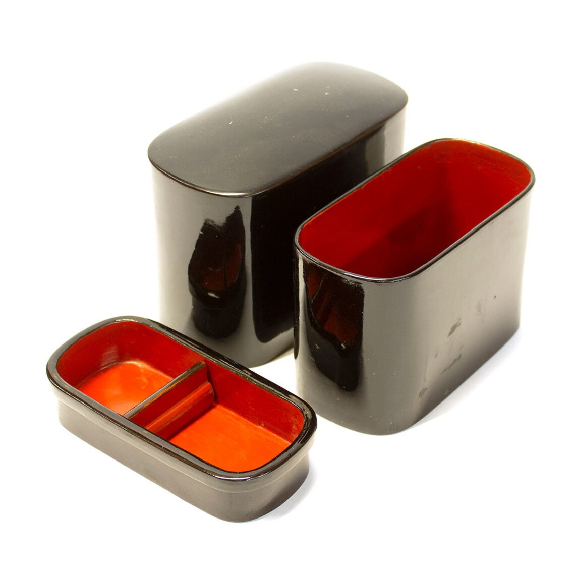 Japanese Lacquered Bento Box Etsy