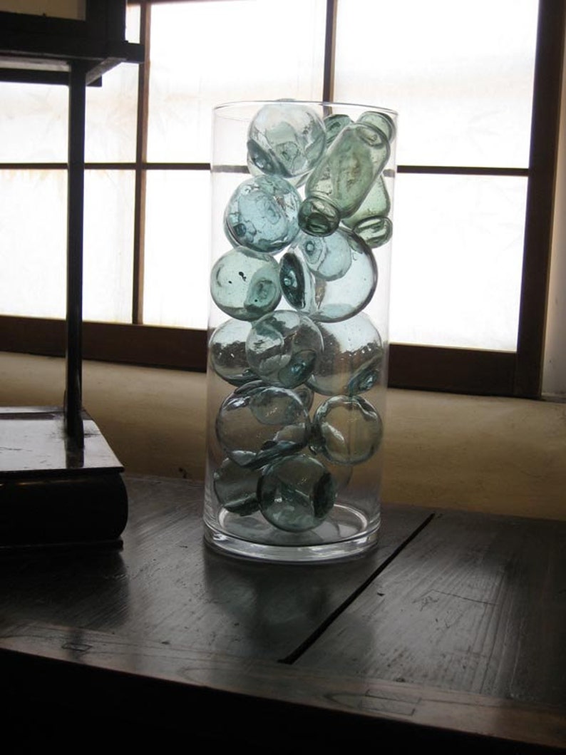 50 Vintage Handblown Japanese Glass Fishing Floats 4 Etsy