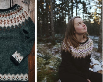 WOODFOLK PDF SWEATERS - 2 Woodfolk original lopapeysa Patterns