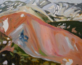 Original Oil Painting | Landmannalaugar| Icelandic Landscape