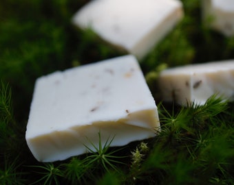 Pack of 3 Bars of Handmade Lavender Oatmeal Soap // Made in Nova Scotia