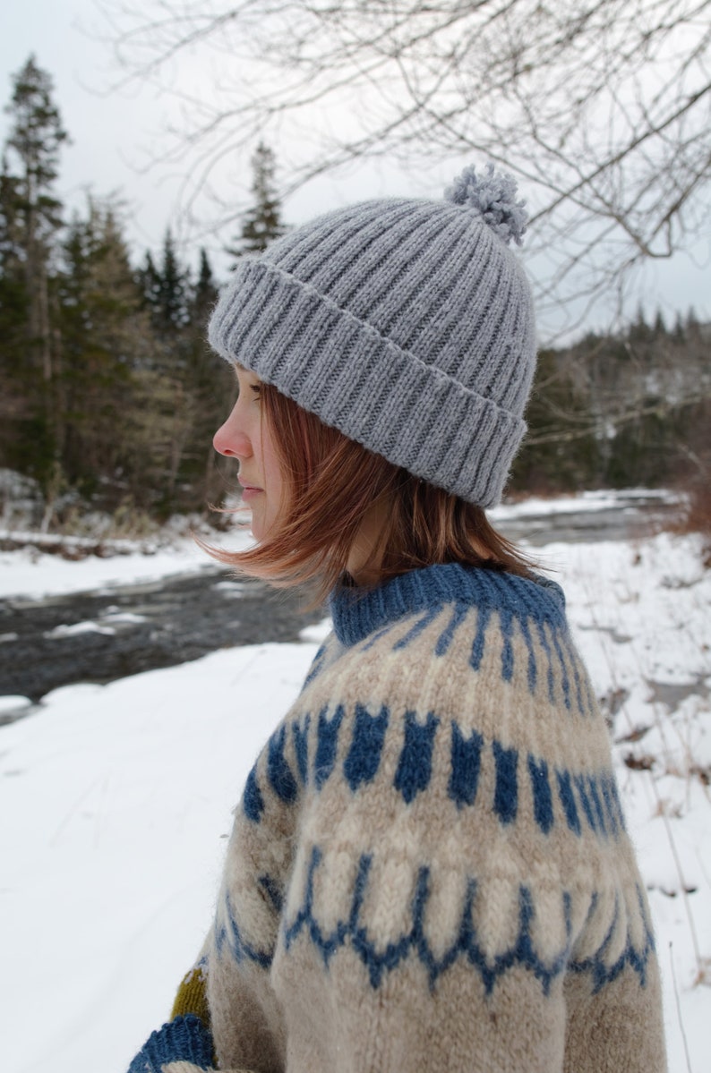 PDF PATTERN Canadiana Toque zdjęcie 6