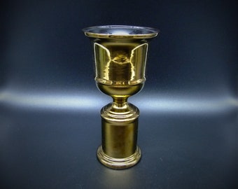 Mid Century Beswick Vase Ceramic Made in England Copper Lusterware Botanical Jar  Shape Vintage