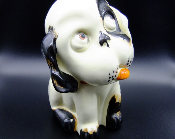 Vintage Crown Devon Bonzo Dog 1930's RARE 8.5 Size Made in England free