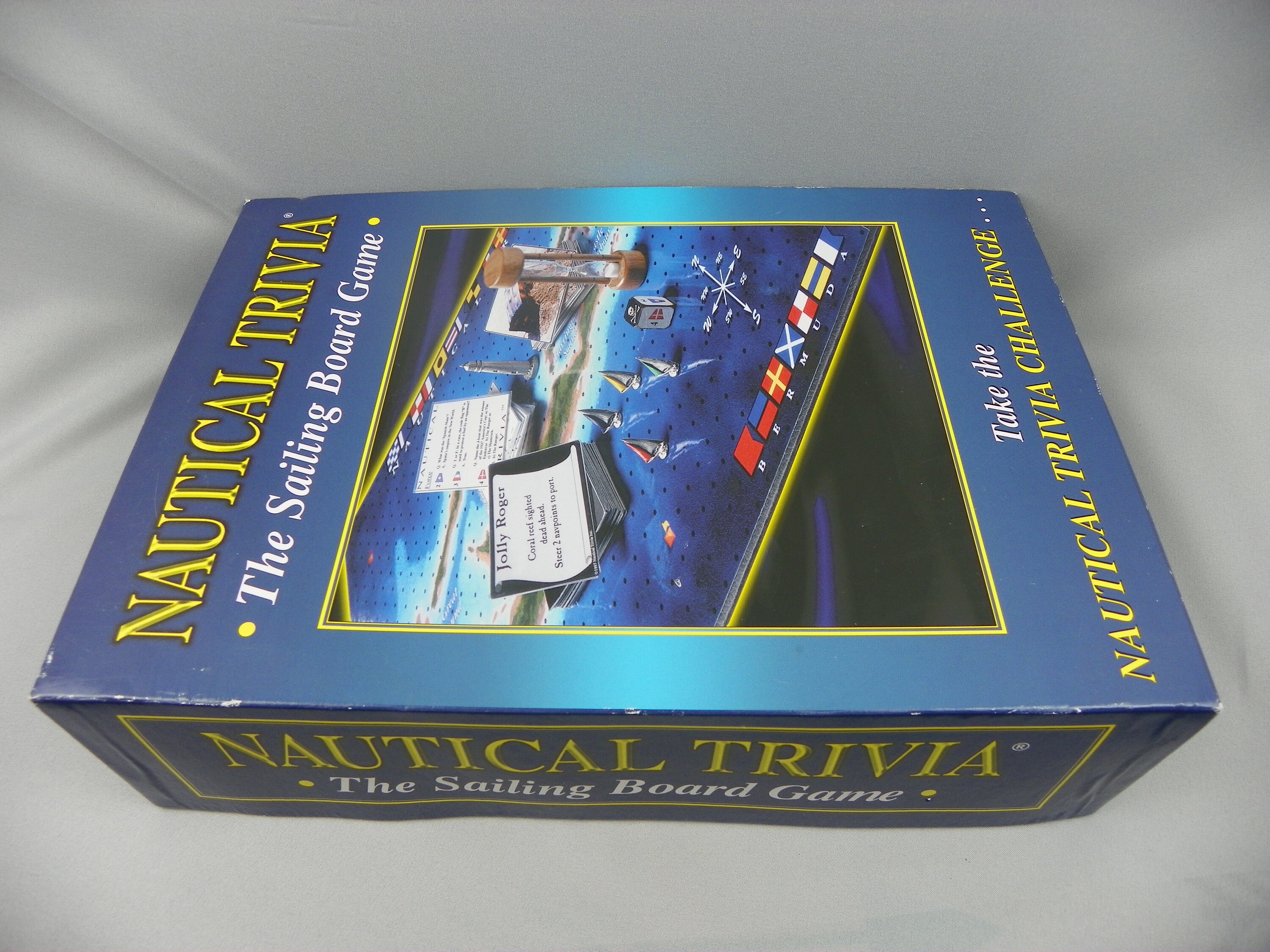 Vintage Nautical Trivia The Sailing Board Game Complete Etsy