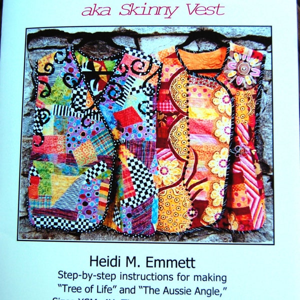 Terrific Tabard, aka "Skinny Vest" Sewing Pattern