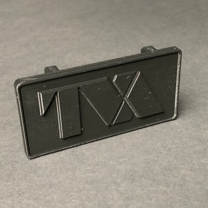 Loki TVA Belt Buckle 3D Printed Black