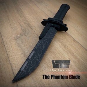 Star Wars inspired Mandalorian Knife-VibroDagger 3D Printed image 6