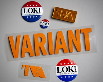 TVA/Variant Bundle - Loki Marvel Inspired - Handmade