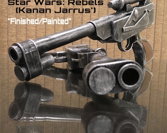 Kanan's Blaster Pistol - Star Wars Rebels, DL-18 (3D Printed/Resin Kit or Finished)