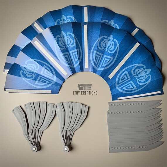 Kitana Fan Blade Kit Costume Prop 