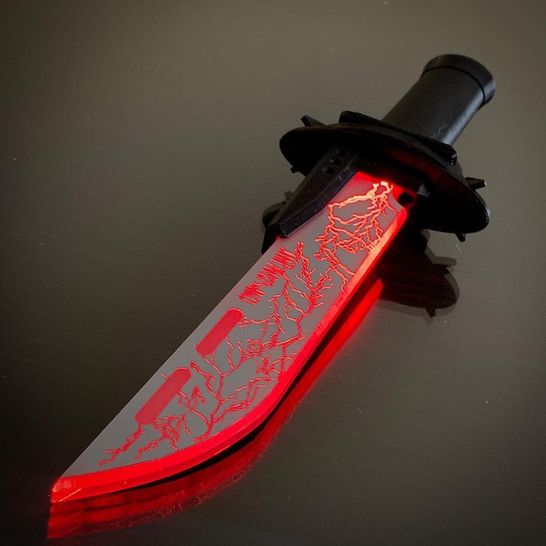 Star Wars inspired Mandalorian Knife-VibroDagger 3D Printed image 7