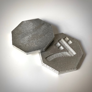 Galactic Credits (Set of 2) - Metal Coins for Star Wars Sabacc
