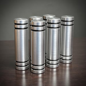 Mandalorian Inspired Ammo Costume Prop Cartridge Leg Bandolier Cylinder (Solid Metal)