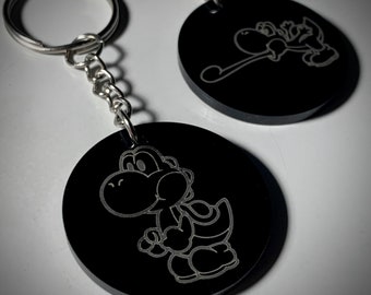 Super Mario Bros Nintendo thema Yoshi sleutelhanger