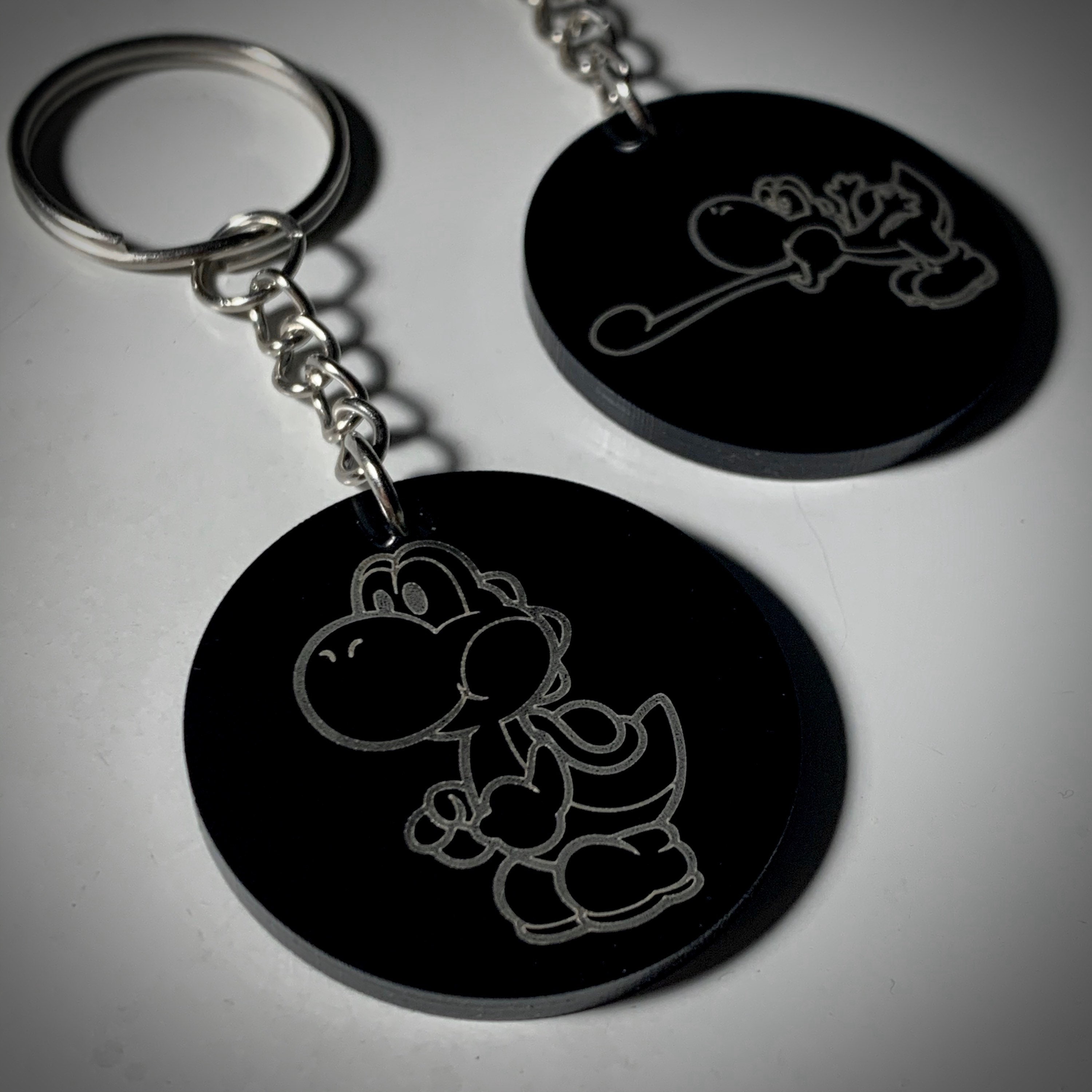 Super Mario Bros Nintendo Themed Yoshi Keychain - Etsy