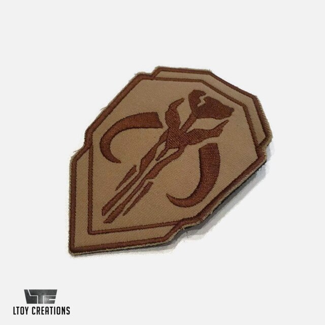 „This Is The Way“ Mandalorian Aufnäher – Bestickter Klettpatch Für Jacken, Rucksäcke & Mehr