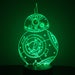 LED Light Display Sign - Custom Laser Cut Acrylic (porg-bb8-vault Boy ...
