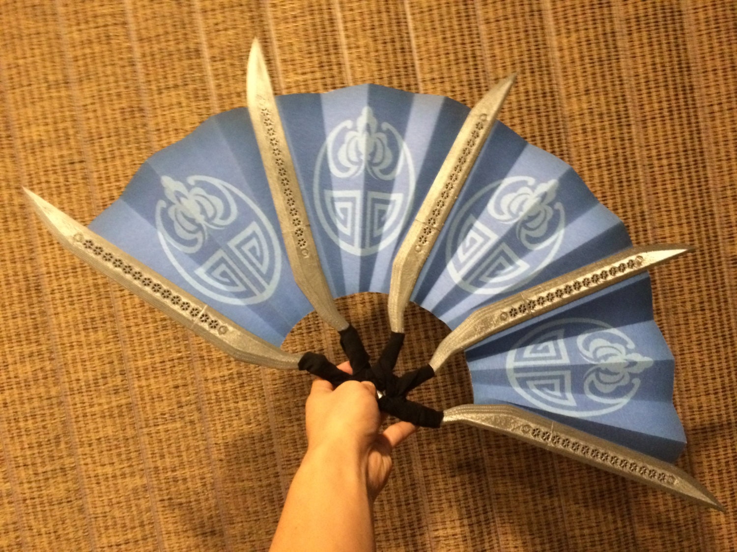 Kitana Fan Blade Kit Costume Prop Mortal Kombat 9 fans Etsy Australia